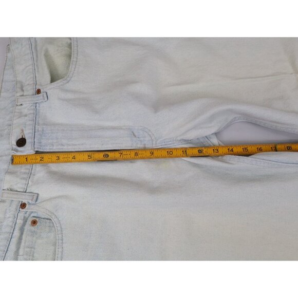 Vintage Levis 550 Jeans Mens 36x32 Blue‎ Light Wash USA Made Denim Relaxed Fit - Picture 8 of 10